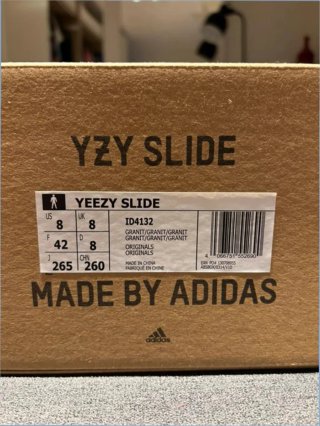 Adidas Yeezy Slide Granite Talla 42