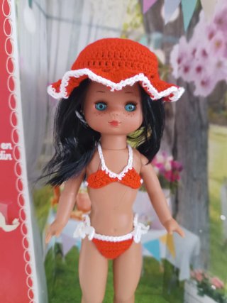 Conjunto playero Lesly crochet