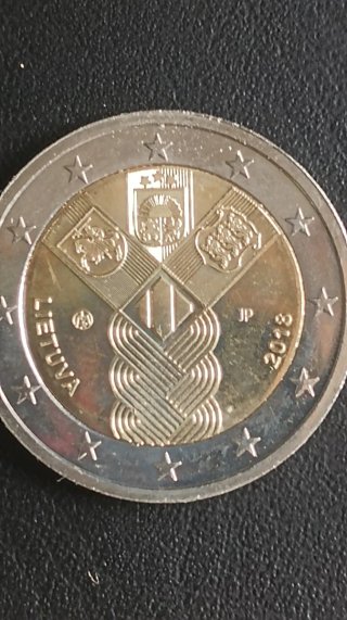 Moneda Lituania 2018