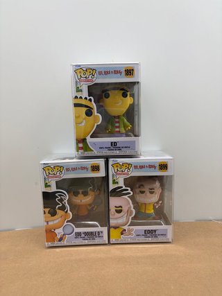 Pack 3 Funko Pop Ed, Edd n Eddy