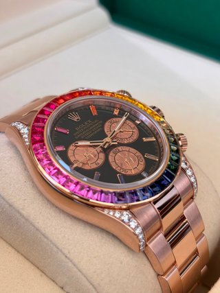 Rolex Daytona  Rainbow Aftermarket Ref. 116505