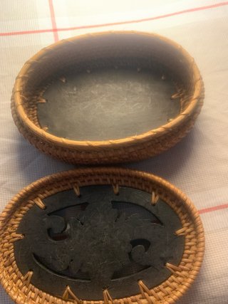 Joyero artesanal madera ébano Lombok