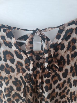 Blusa tirantes leopardo Floria Talla Única