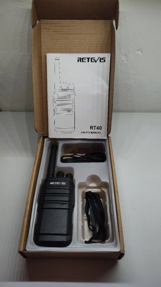 Walkie retevis RT40 pmr y dmr sin licencia