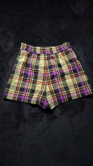 Short falda cuadros grunge