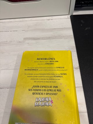 Libro Karina y Marina: Estrellas en Nueva York