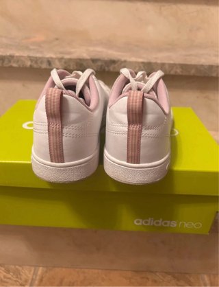 Zapatillas Blancas-rosas Adidas Neo Mujer Talla 38