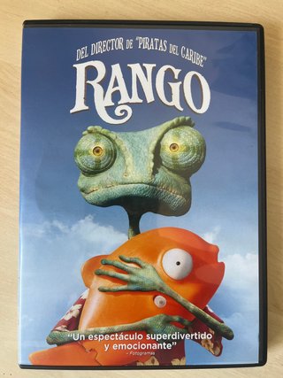 DVD Rango Pelicula Animacion Gore Verbinski