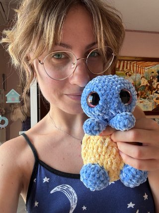 Peluche Squirtle Pokemon Crochet