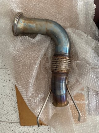 Downpipe artesanal BMW M135i xDrive F40