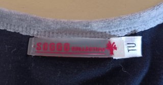 Camiseta Soggo mujer cuadros y rayas