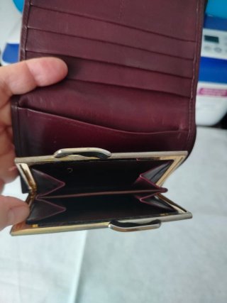 Cartera Billetera Piel Marrón