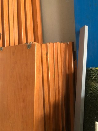 Estantería librería madera y metal