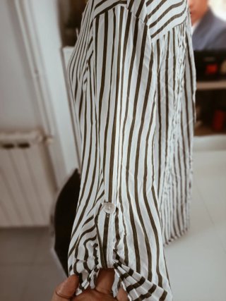 Camisa Rayas Verano Talla Única