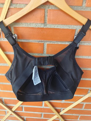 Sujetador deportivo Decathlon Negro
