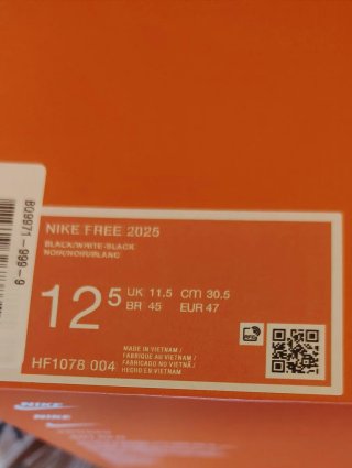 Nike Free 2025 Talla 47