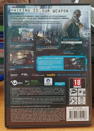 Watch Dogs Special Edition PC Gioco Italiano