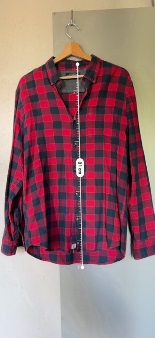 Camicia a quadri Pull&Bear M