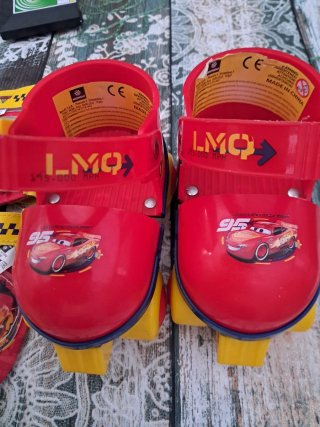 Patines y protecciones Rayo McQueen