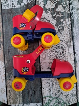 Patines y protecciones Rayo McQueen