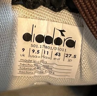 Diadora Race Suede SW Scarpe Uomo Taglia 43