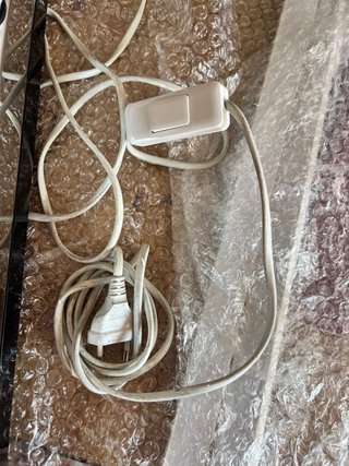 Luz tocador IKEA Musik Plata/Blanco