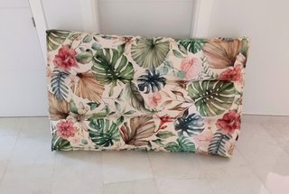 Cojines para palets con estampado floral