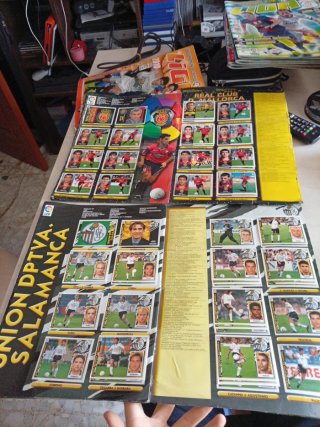 Pack Álbumes La Liga 97/98 y 98/99