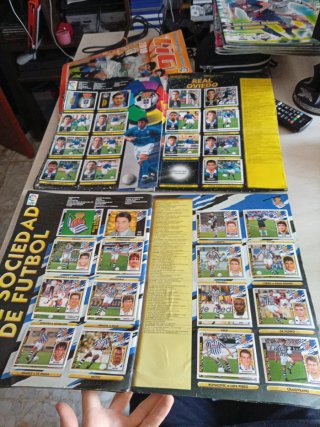 Pack Álbumes La Liga 97/98 y 98/99