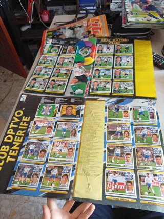 Pack Álbumes La Liga 97/98 y 98/99