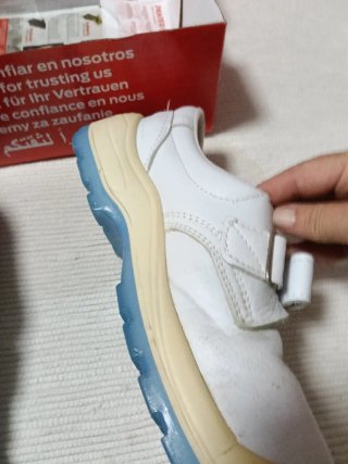 Zapatos de seguridad blancos PANTER talla 40