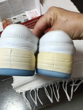 Zapatos de seguridad blancos PANTER talla 40