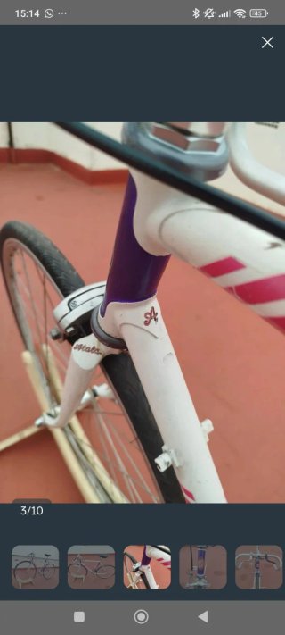 Bicicleta Atala Fixie Clásica Ciudad