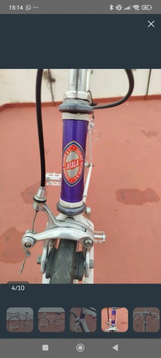 Bicicleta Atala Fixie Clásica Ciudad
