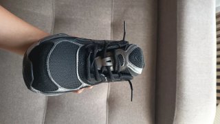 Zapatillas Asics Talla 40.5 Negras/Grises