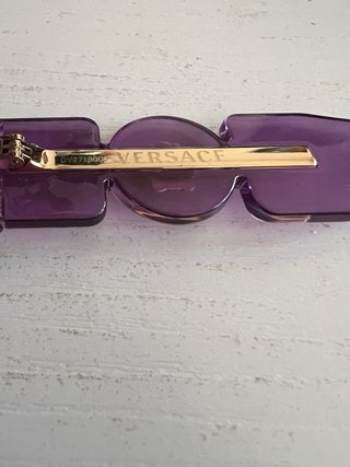 Gafas Versace Moradas Estuche y Paño