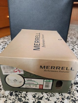 Zapatos Merrell Mujer Marrón y Verde Oliva
