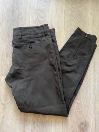 Pantalones Prada Marrón Nylon
