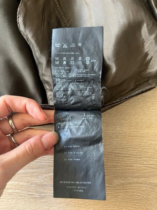 Pantalones Prada Marrón Nylon