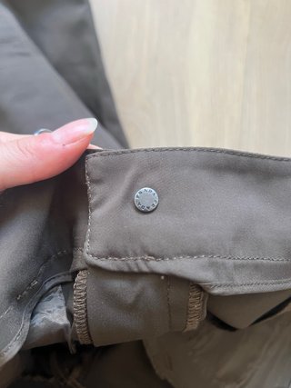 Pantalones Prada Marrón Nylon