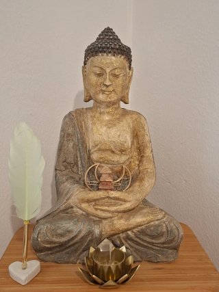Figura de Buda sentada