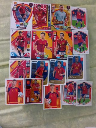 Lote cromos Selección Española