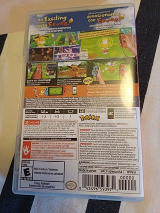 Pokémon: Let's Go, Eevee! Nintendo Switch