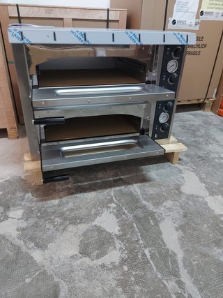 HORNO ELECTRICO PARA 1+1 PIZZA DE 45 CM / PLUS