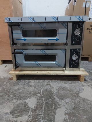 HORNO ELECTRICO PARA 1+1 PIZZA DE 45 CM / PLUS