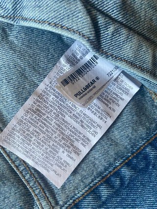 Cazadora vaquera Pull&Bear. Talla S