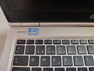 Portátil HP EliteBook 8470p Plata