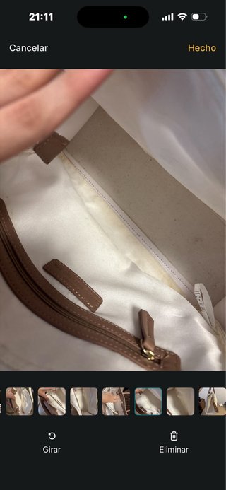 Bolso Valentino Blanco y Marrón