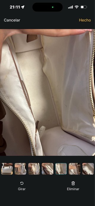 Bolso Valentino Blanco y Marrón