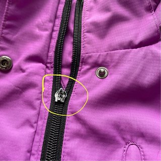 Chaqueta deportiva Skiing Bird morada y negra